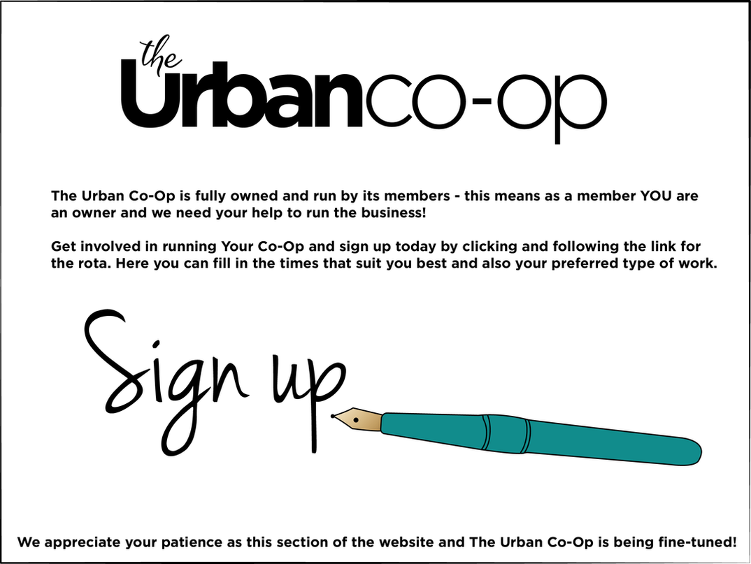 Sign Up With Work Roster for The Urban Co-Op